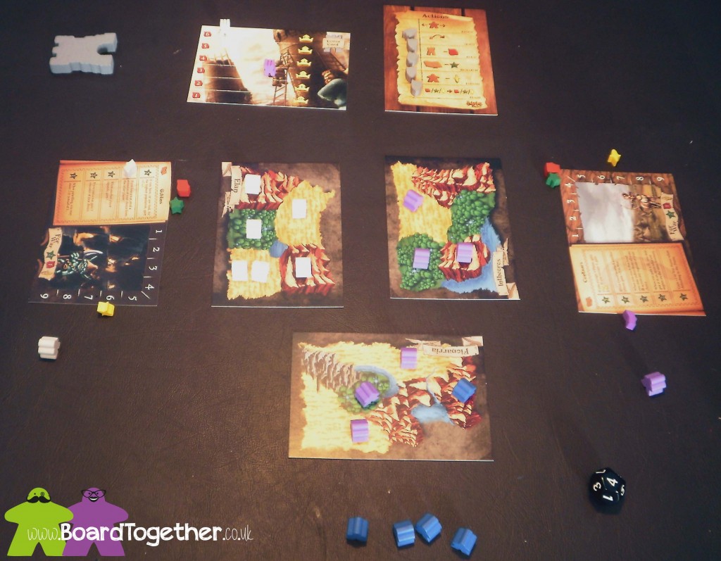 Tiny Epic Kingdoms, Game In Play