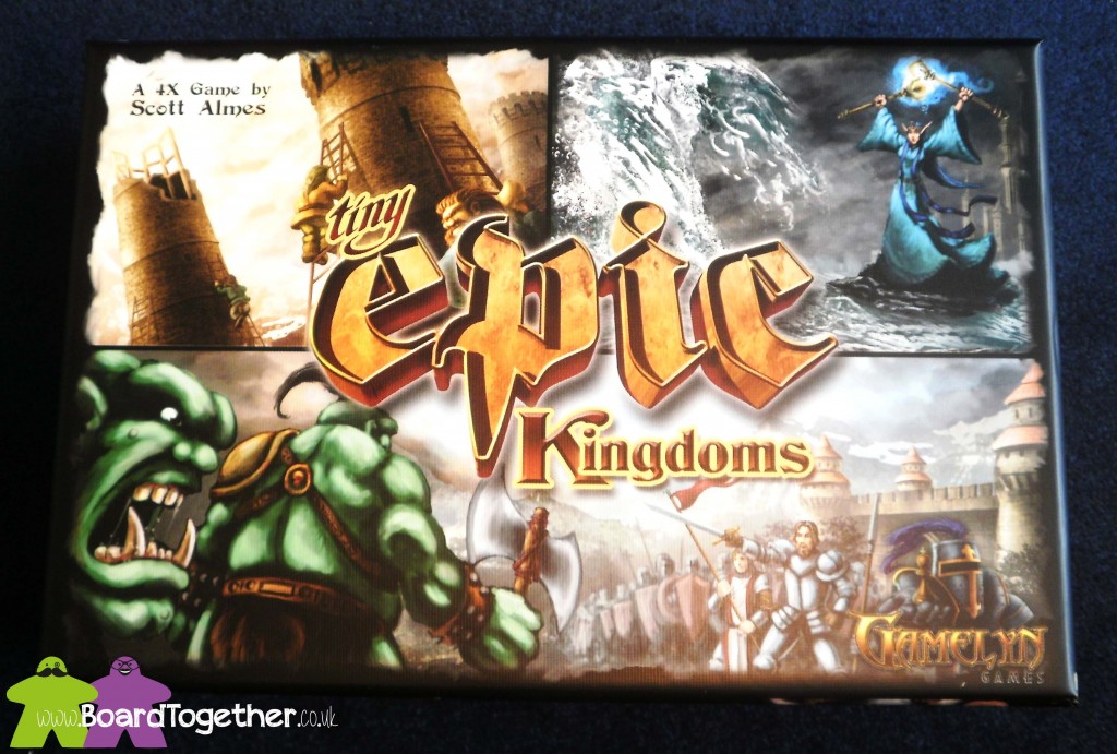 Tiny Epic Kingdoms, Box Cover Art