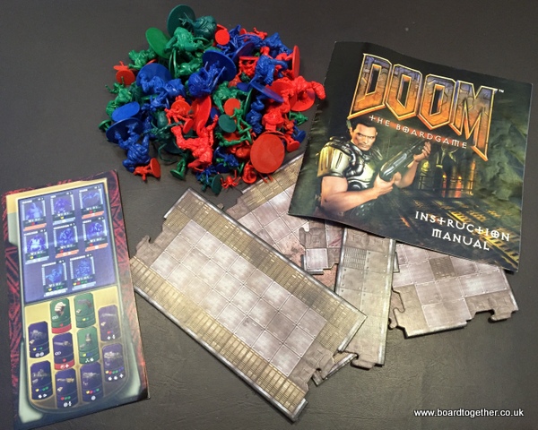 The magnificent DOOM the board game.