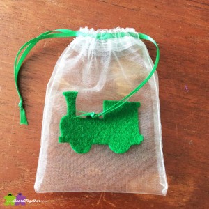 Handmade Organza Drawstring Bag