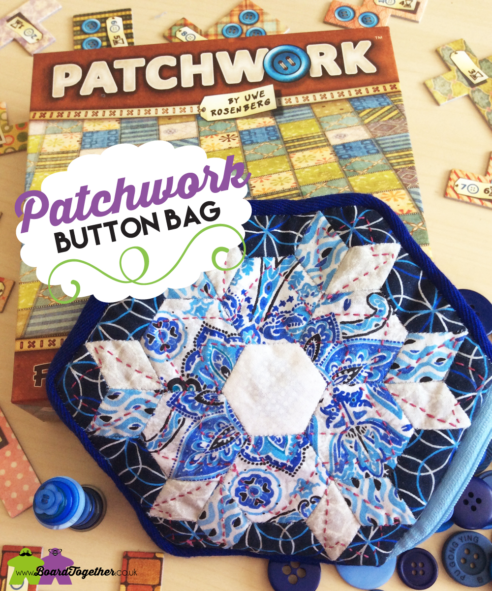 Patchwork, Custom Button Bag