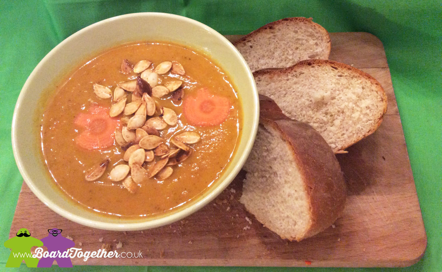 Pumpkin & Chorizo Soup