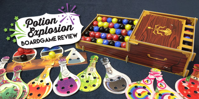 Potion Explosion Boardgame Review